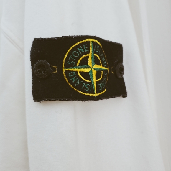 Stone island white sweatshirt - Picture 2 of 5